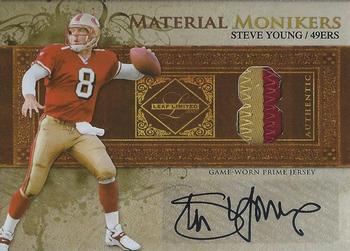 2007 Leaf Limited - Material Monikers Jersey Number Prime #MM-35 Steve Young Front