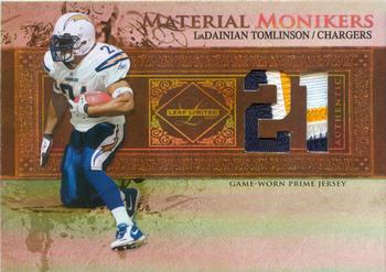 2007 Leaf Limited - Material Monikers Jersey Number Prime #MM-48 LaDainian Tomlinson Front