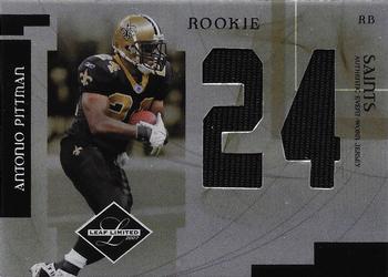 2007 Leaf Limited - Rookie Jumbo Jersey Numbers #RJ-9 Antonio Pittman Front