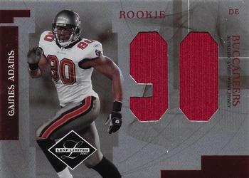 2007 Leaf Limited - Rookie Jumbo Jersey Numbers #RJ-31 Gaines Adams Front