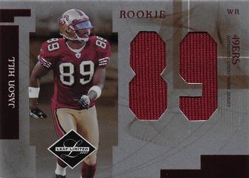 2007 Leaf Limited - Rookie Jumbo Jersey Numbers #RJ-32 Jason Hill Front