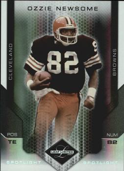 2007 Leaf Limited - Silver Spotlight #171 Ozzie Newsome Front