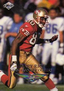 1999 Collector's Edge First Place #132 Jerry Rice Front