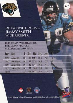 1999 Collector's Edge First Place #69 Jimmy Smith Back