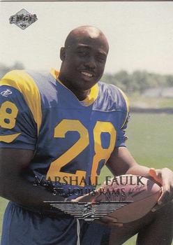 1999 Collector's Edge First Place #121 Marshall Faulk Front