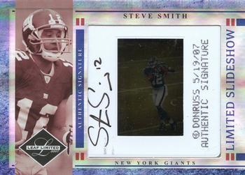 2007 Leaf Limited - Slideshow Autographs #LS-16 Steve Smith Front