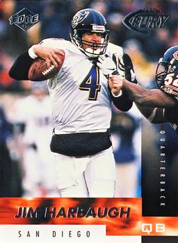 1999 Collector's Edge Fury #61 Jim Harbaugh Front