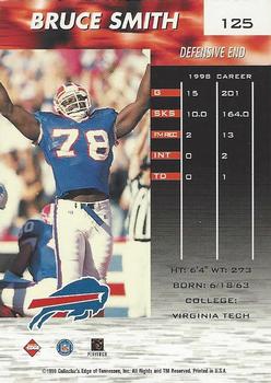 1999 Collector's Edge Fury #125 Bruce Smith Back