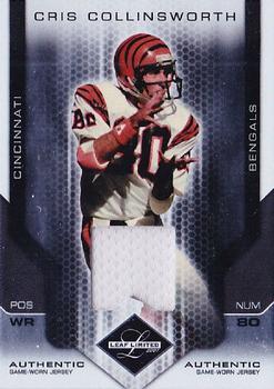 2007 Leaf Limited - Threads #113 Cris Collinsworth Front