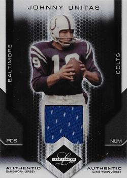 2007 Leaf Limited - Threads #155 Johnny Unitas Front