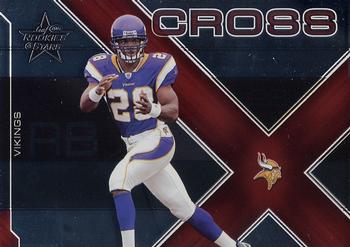 2007 Leaf Rookies & Stars - Crosstraining Red #CT-13 Adrian Peterson Front