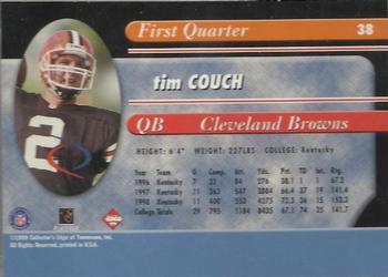 1999 Collector's Edge Odyssey #38 Tim Couch Back