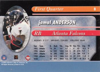 1999 Collector's Edge Odyssey #8 Jamal Anderson Back