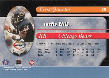 1999 Collector's Edge Odyssey #30 Curtis Enis Back