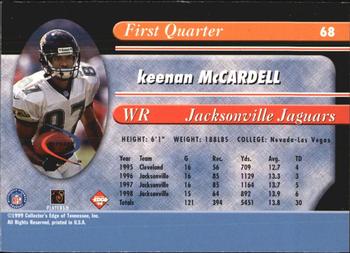 1999 Collector's Edge Odyssey #68 Keenan McCardell Back