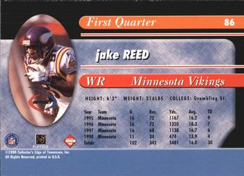 1999 Collector's Edge Odyssey #86 Jake Reed Back