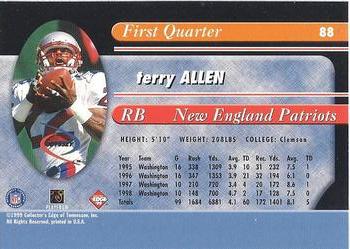 1999 Collector's Edge Odyssey #88 Terry Allen Back