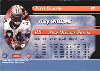 1999 Collector's Edge Odyssey #97 Ricky Williams Back