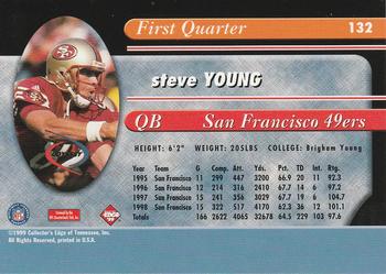 1999 Collector's Edge Odyssey #132 Steve Young Back