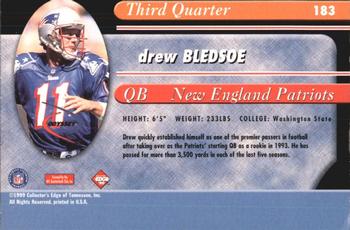 1999 Collector's Edge Odyssey #183 Drew Bledsoe Back