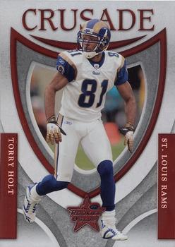 2007 Leaf Rookies & Stars - Crusade Red #C-14 Torry Holt Front