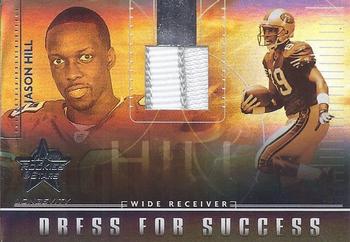 2007 Leaf Rookies & Stars - Dress for Success Shoes #DS-30 Jason Hill Front