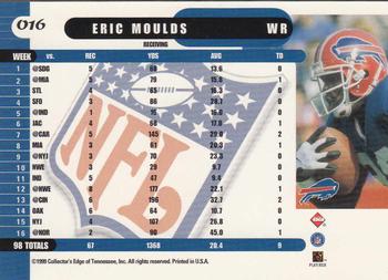 1999 Collector's Edge Supreme #016 Eric Moulds Back
