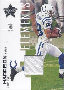 2007 Leaf Rookies & Stars - Elements Materials #104 Marvin Harrison Front