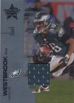 2007 Leaf Rookies & Stars - Elements Materials Foil #107 Brian Westbrook Front