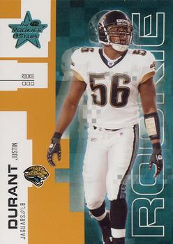 2007 Leaf Rookies & Stars - Gold Retail #125 Justin Durant Front