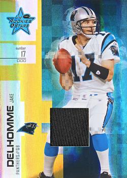 2007 Leaf Rookies & Stars - Materials Gold #29 Jake Delhomme Front