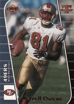 1999 Collector's Edge Triumph #T51 Terrell Owens Front