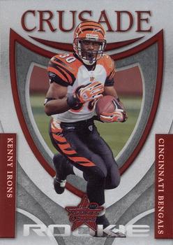 2007 Leaf Rookies & Stars - Rookie Crusade Red #RC-8 Kenny Irons Front