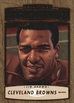 1999 Donruss - All-Time Gridiron Kings #AGK5 Jim Brown Front