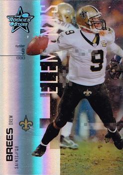 2007 Leaf Rookies & Stars - Silver Holofoil #101 Drew Brees Front