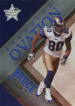 2007 Leaf Rookies & Stars - Standing Ovation Blue #SO-11 Isaac Bruce Front