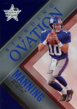 2007 Leaf Rookies & Stars - Standing Ovation Blue #SO-19 Eli Manning Front