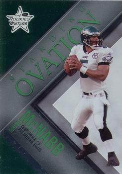 2007 Leaf Rookies & Stars - Standing Ovation Green #SO-25 Donovan McNabb Front