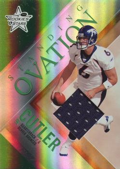 2007 Leaf Rookies & Stars - Standing Ovation Materials Green #SO-29 Jay Cutler Front