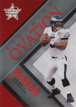 2007 Leaf Rookies & Stars - Standing Ovation Red #SO-25 Donovan McNabb Front