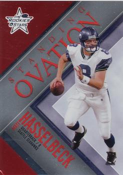 2007 Leaf Rookies & Stars - Standing Ovation Red #SO-28 Matt Hasselbeck Front