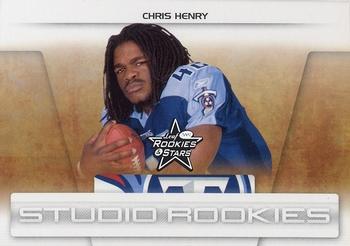 2007 Leaf Rookies & Stars - Studio Rookies #SR-8 Chris Henry Front