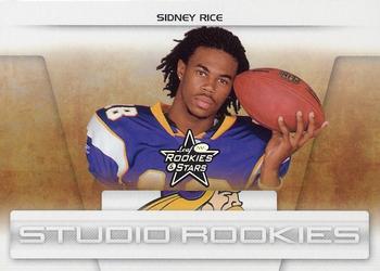 2007 Leaf Rookies & Stars - Studio Rookies #SR-28 Sidney Rice Front