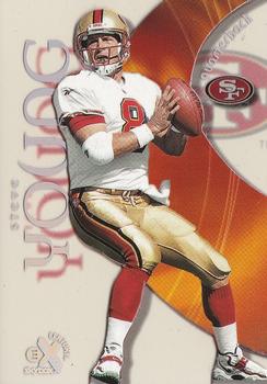 1999 SkyBox E-X Century #18 Steve Young Front