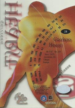 1999 SkyBox E-X Century #28 Garrison Hearst Back