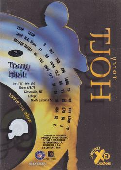 1999 SkyBox E-X Century #75 Torry Holt Back