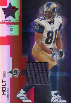 2007 Leaf Rookies & Stars Longevity - Materials Ruby #45 Torry Holt Front