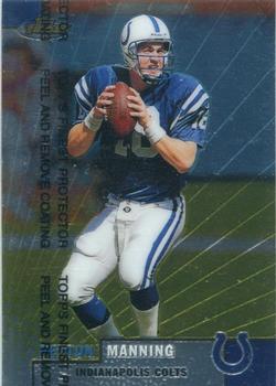 1999 Finest #1 Peyton Manning Front
