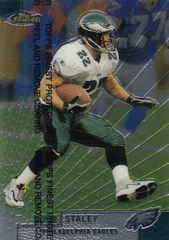 1999 Finest #7 Duce Staley Front