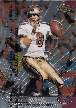 1999 Finest #40 Steve Young Front